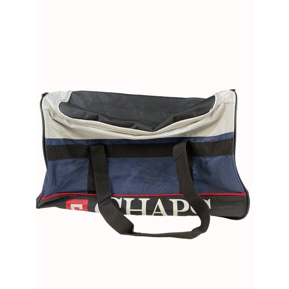 Chaps Men's Blue/Black Duffle/Travel/Gym Bag SKU 5828